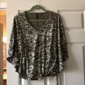 Green blouse- bought from local boutique. Size S